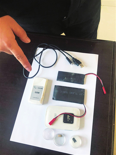 “高科技”藏身衣内 驾校教练帮学员作弊