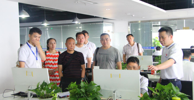 简阳市运管、驾协、驾校联合考察神通教育 学时预审功能再获点赞