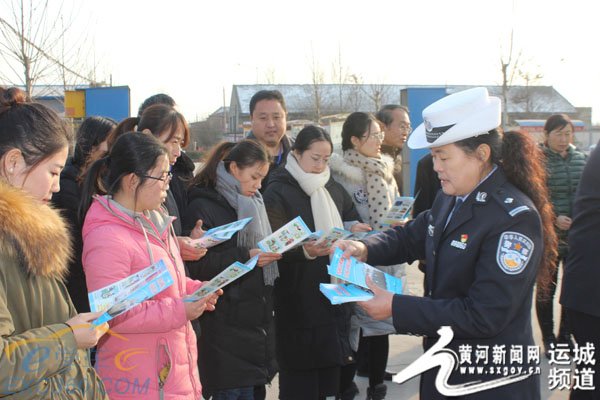 稷山交警深入驾校开展源头交通安全宣传教育活动